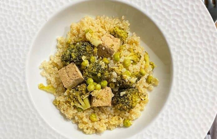 Curry vert de quinoa au Thermomix