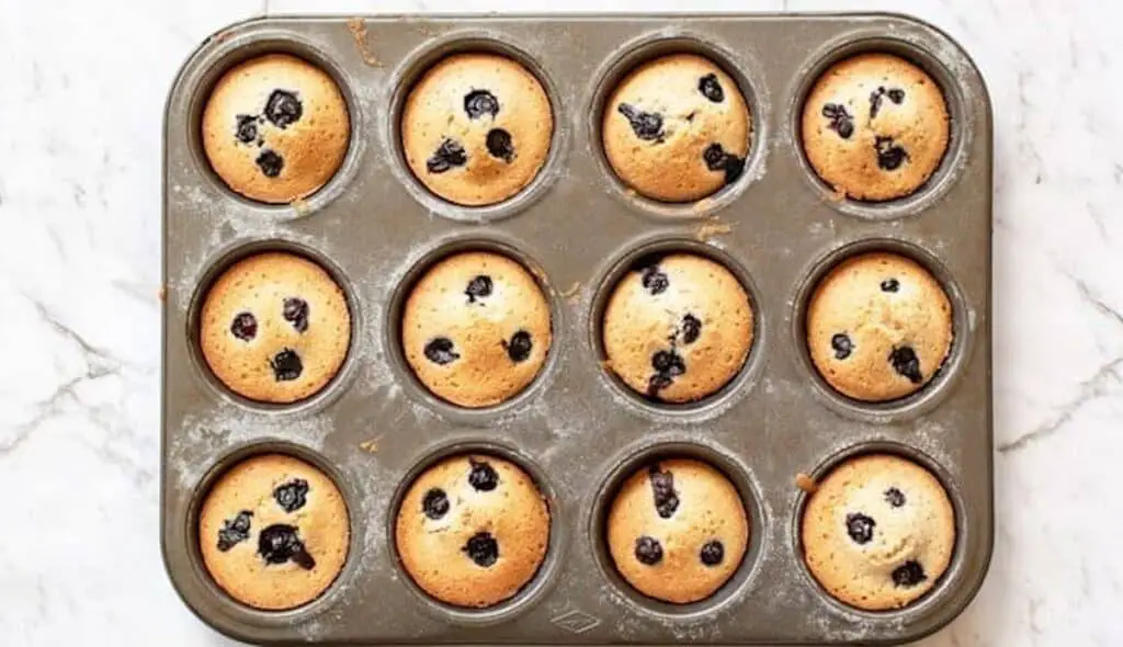 Friands aux Bleuets et Amandes au Thermomix