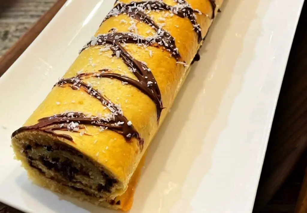 Gâteau roulé Nutella-Coco au Thermomix