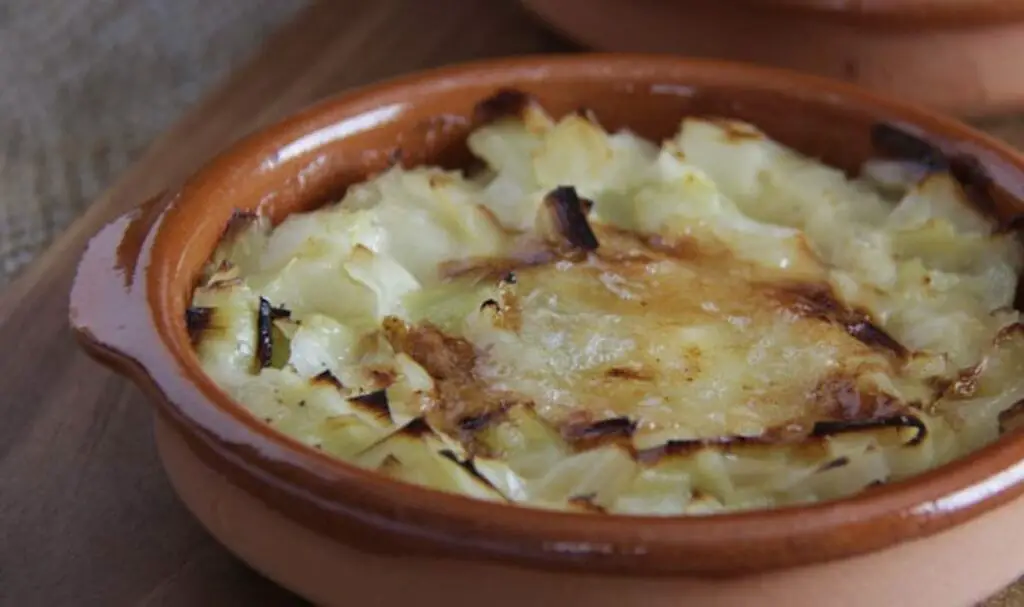 Gratin de poireaux au fromage de chèvre au Thermomix
