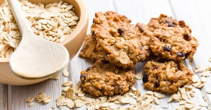 Cookies aux flocons d'avoine légers