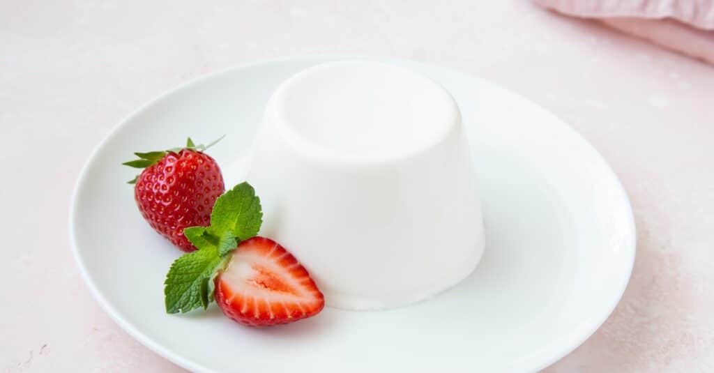 Panna cotta traditionnelle