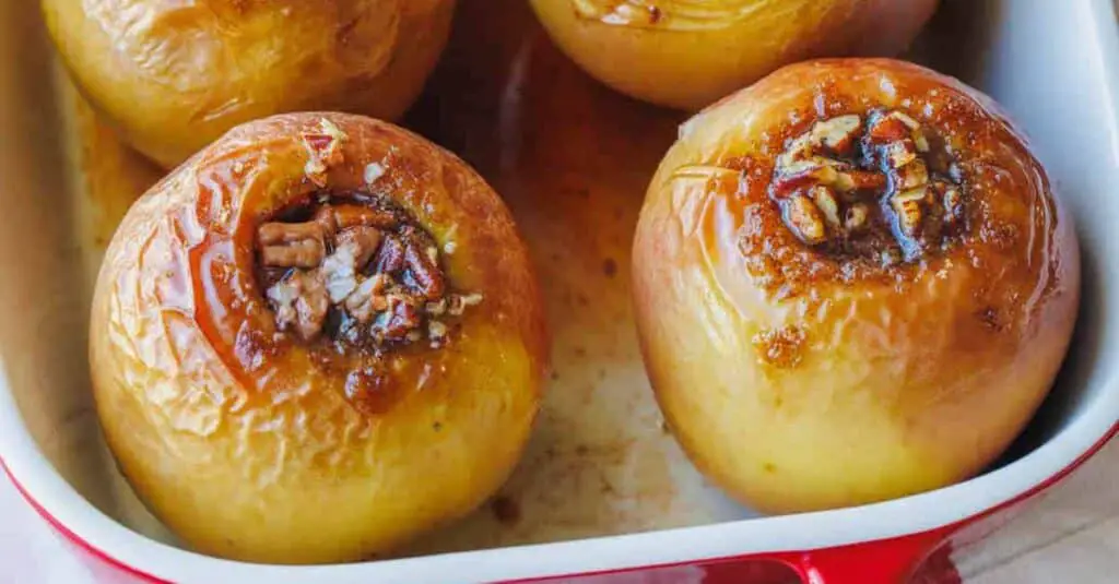 Pommes farcies aux fruits secs au Thermomix