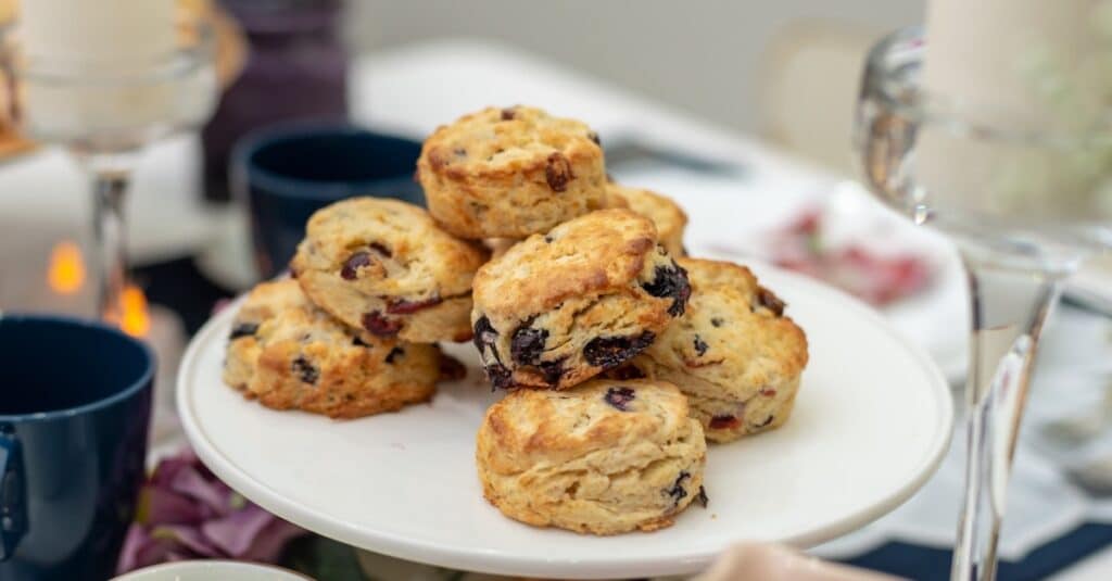 Scones aux raisins