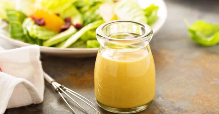 Vinaigrette au miel et curcuma