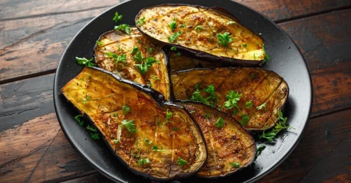 Aubergines grillées au four : Un vrai délice !