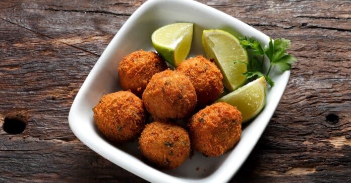 Croquettes de pommes de terre et chèvre légères au four : Un vrai délice !