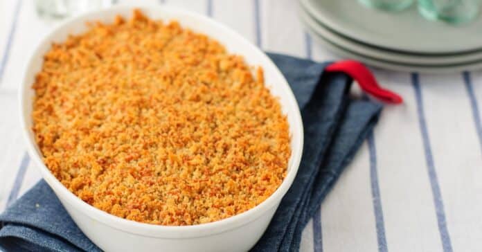 Crumble de patate douce : Un plat gourmand et copieux !