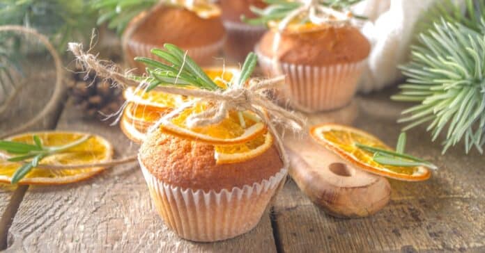 Muffins à la compote d’oranges et aux raisins secs : Sain et Délicieux !