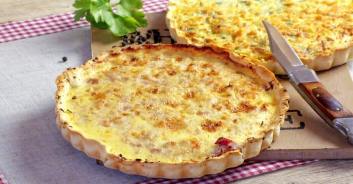 Quiche au jambon et aux poireaux : Un vrai régal !