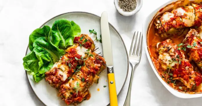 Cannellonis de Courgettes à la Viande Hachée : Un Plat Savoureux et Léger