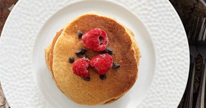 Pancakes healthy flocons d’avoine et banane au Thermomix