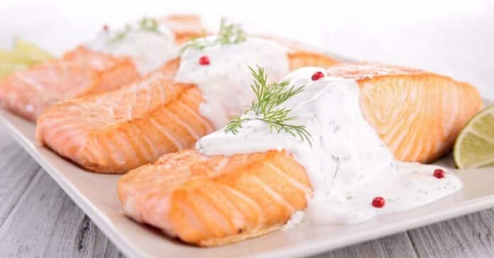 Pavé de saumon à la crème : Finesse et gourmandise