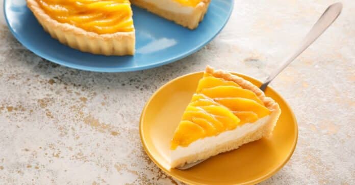 Tarte à la mangue et au fromage frais : Succulente et exotique