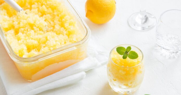Granité au citron au Thermomix : La recette estivale parfaite !