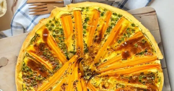 Quiche petits pois et carottes au Thermomix : une explosion de saveurs pour combler vos papilles