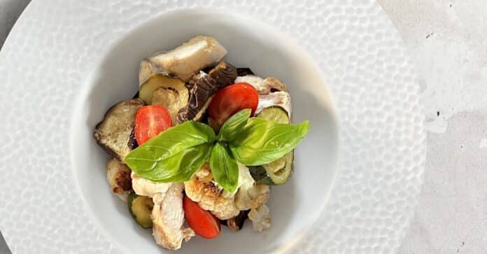Salade de chou-fleur au poulet au Thermomix : Un festin de textures et de saveurs