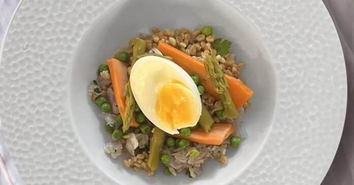 Salade d’épeautre aux asperges au Thermomix : Une salade gourmande et rapide