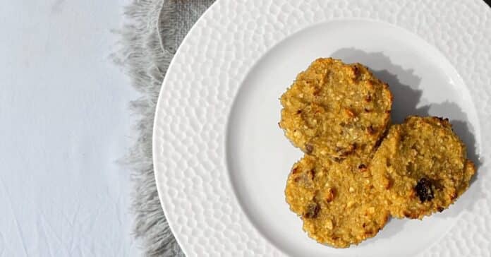 Galettes de flocons d’avoine pommes et raisins au Thermomix : Un petit-déjeuner sain et gourmand