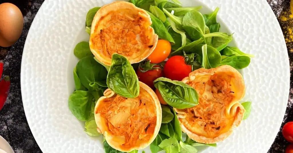 Mini quiche coeur de palmier et basilic au Thermomix : Un délice à dévorer