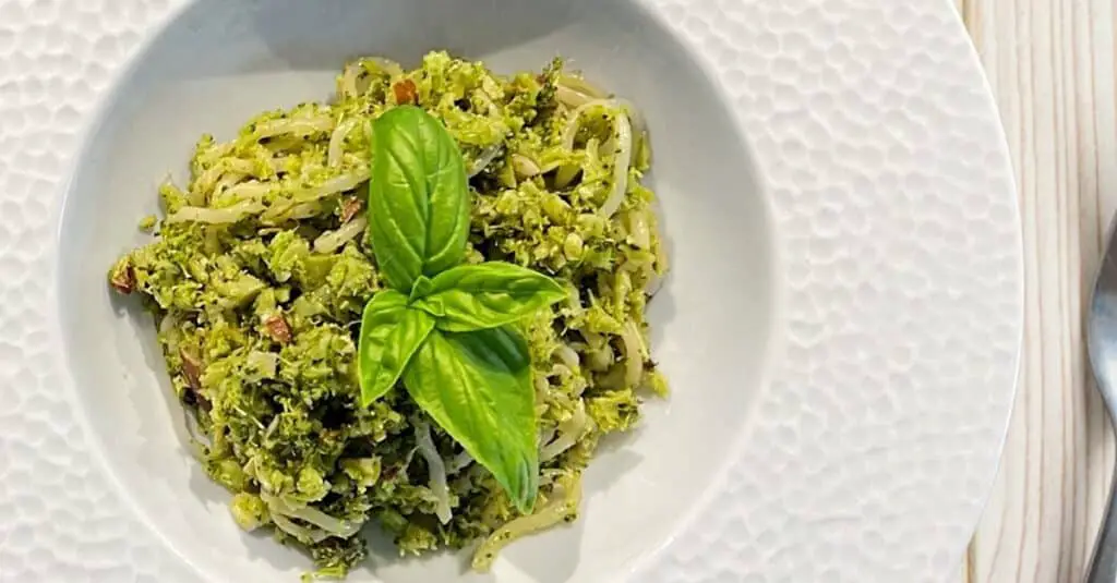 Pâtes sauce brocoli-basilic au Thermomix : Un vrai délice en bouche