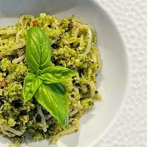 Pâtes sauce brocoli-basilic au Thermomix : Un vrai délice en bouche