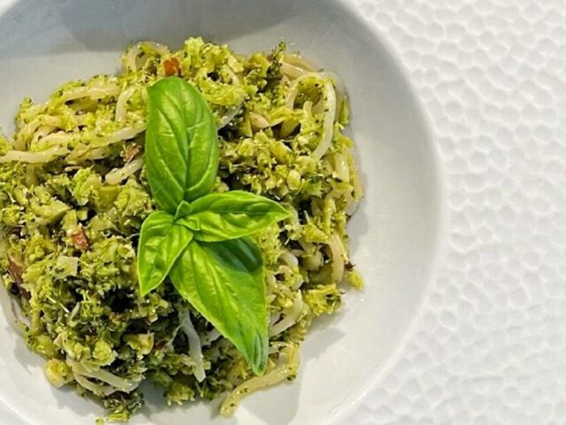 Pâtes sauce brocoli-basilic au Thermomix : Un vrai délice en bouche