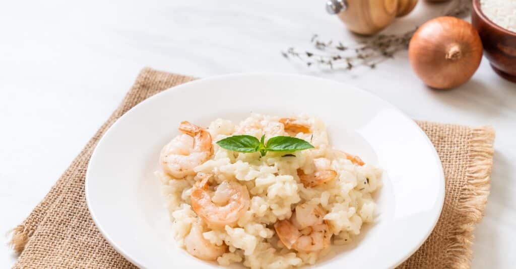 Risotto Italien aux Crevettes au Thermomix : Un plat raffiné pour impressionner vos invités