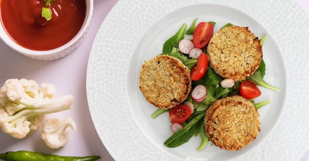 Galettes de chou-fleur et quinoa à l’asiatique au Thermomix : Délice à l’asiatique