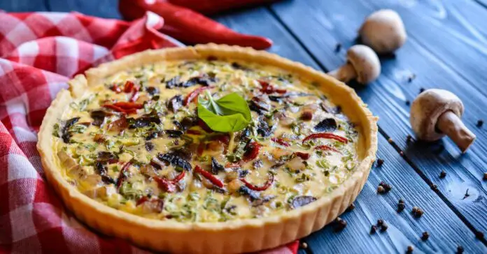 Quiche Champignons Jambon et Poivron au Thermomix : Un Délice Maison