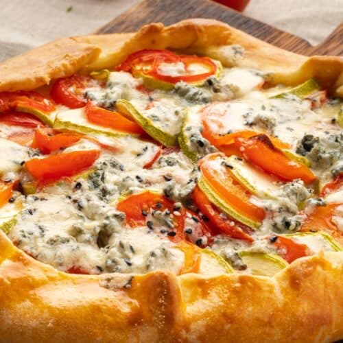 Galette aux Tomates Courgettes et Fromage Bleu au Thermomix : Un Vrai Délice