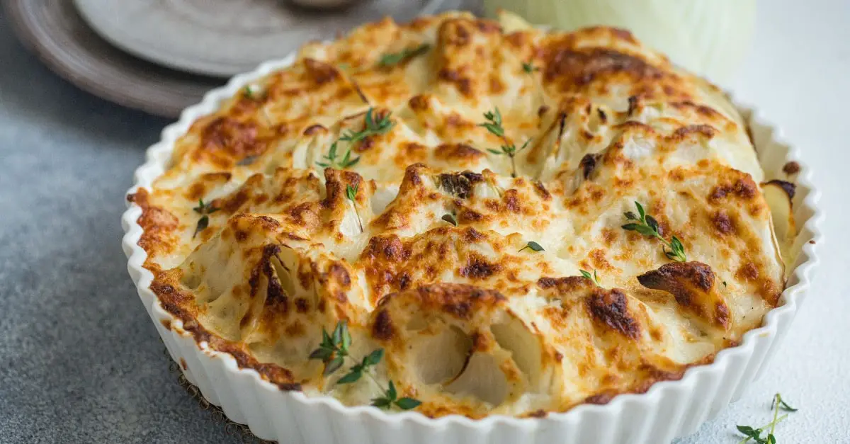 Gratin de Fenouil à la Béchamel et Parmesan au Thermomix : Un Délice Savoureux
