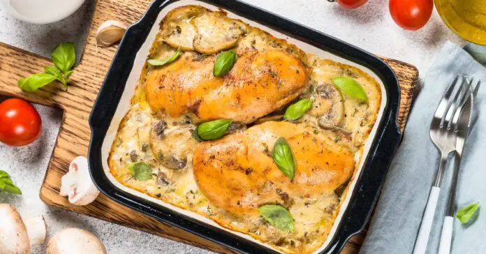 Poulet au Four avec Sauce Champignons au Thermomix : Un Festin Crémeux