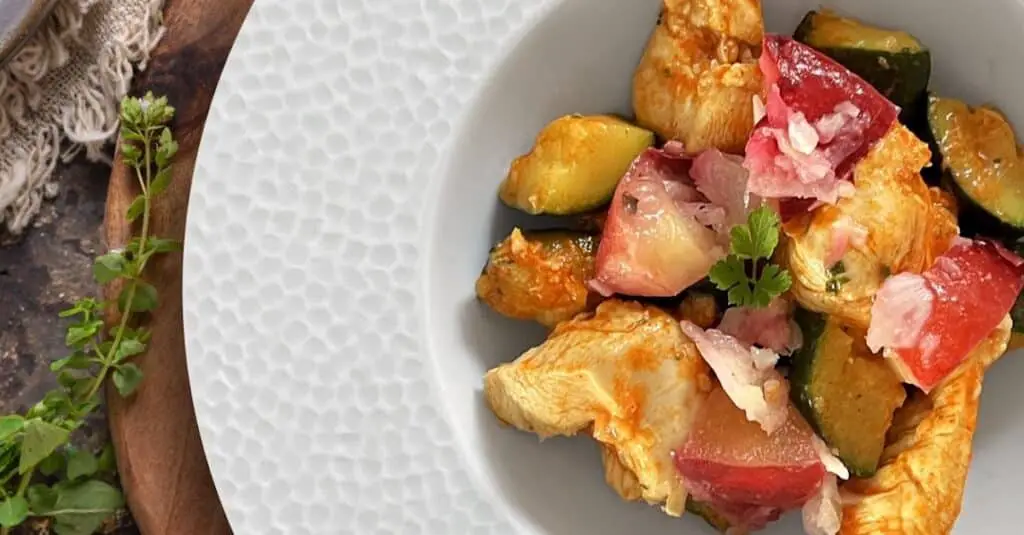 Poulet sauce nectarine au Thermomix : Une Explosion de Saveurs
