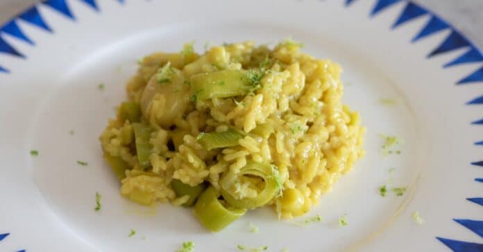 Risotto Végétarien aux Poireaux et au Citron au Thermomix : Un Festin Gourmand