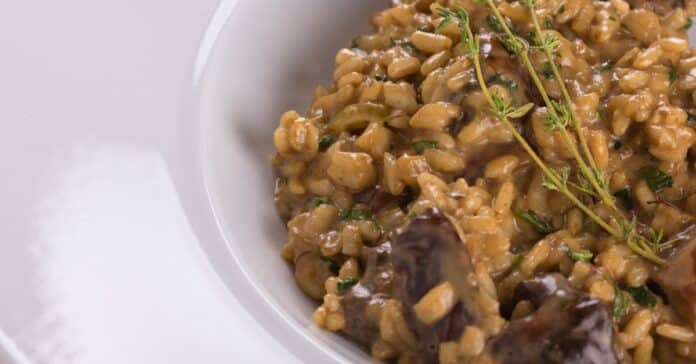 Risotto aux Champignons Bolets et au Thym au Thermomix : Cuisinez Comme un Chef