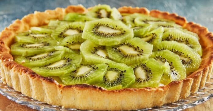 Tarte à la Crème Citron-Kiwi au Thermomix : Le Frais au Bout de la Cuillère