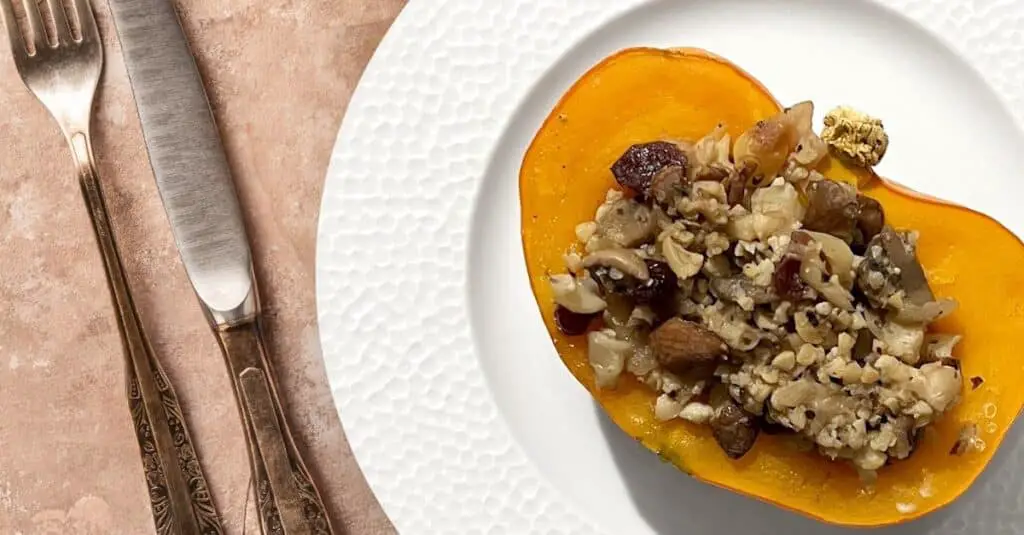 Courge poivrée farcie façon Keto au Thermomix : Une Explosion de Saveurs Saines