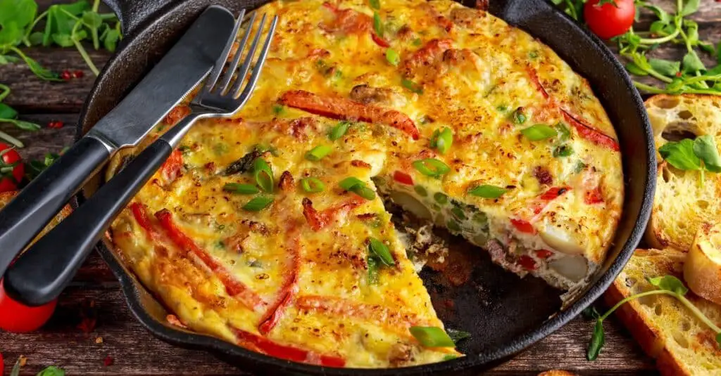 Frittata Pommes de Terre Poivron Asperges Bacon au Thermomix : Un Plat Succulent et Complet