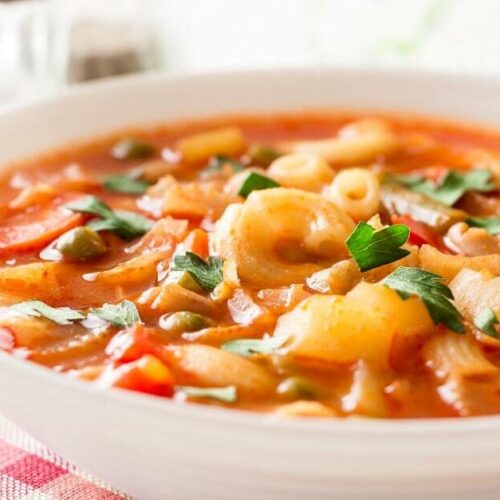Soupe Minestrone Italienne Savoureuse au Thermomix