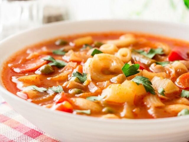 Soupe Minestrone Italienne Savoureuse au Thermomix