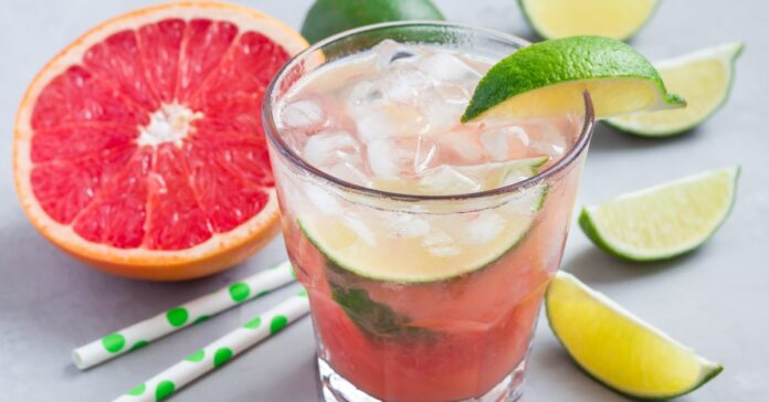 Cocktail pamplemousse et citron vert au Thermomix : Un Délice Rosé Rafraîchissant 