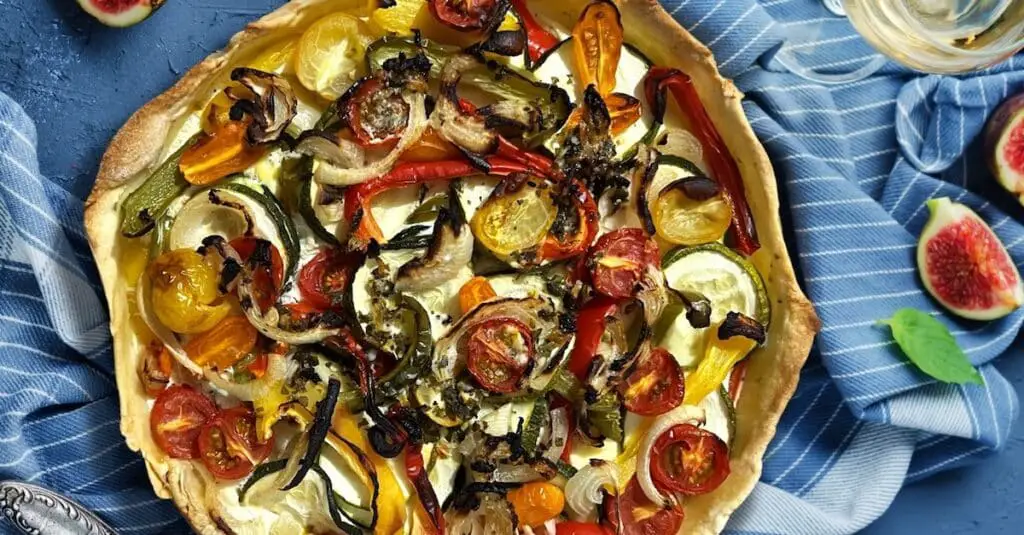 Tarte aux légumes et aux figues au Thermomix : Fusion de Saveurs