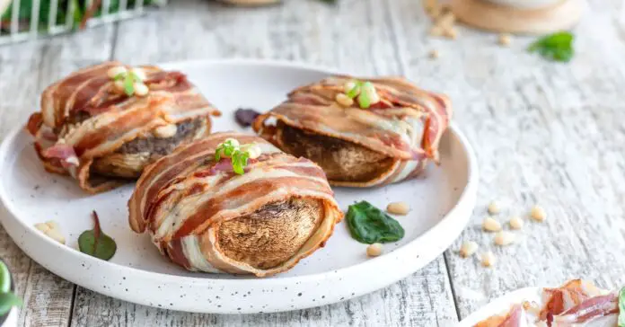 Champignons aux Fromages Pignons et Bacon au Thermomix : Une Recette Gourmande