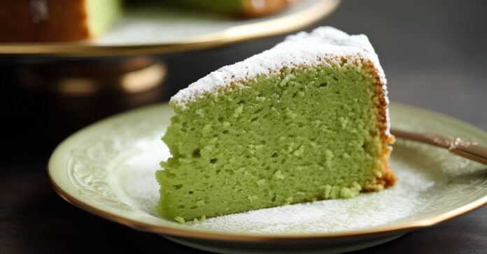 Gâteau Mousseline au Thé Vert du Thermomix : Douceur Parfumée