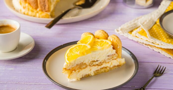 Gâteau Tiramisu au Citron : Un Délice