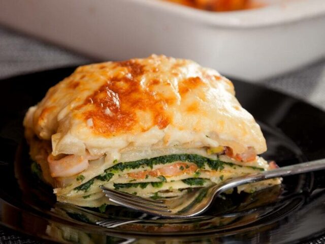 Lasagne Italienne aux Épinards et Saumon au Thermomix : Une Symphonie de Saveurs
