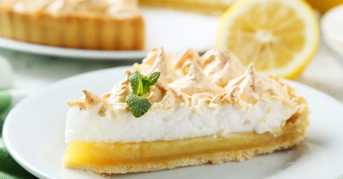 Tarte meringuée au citron au Thermomix