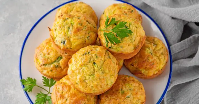 Muffins de Courgettes Fromage Ail et Herbes au Thermomix : Un Festin Savoureux à Chaque Bouchée