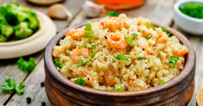 Quinoa aux Crevettes et Persil au Thermomix : Savourez un Plat Sain et Délicieux